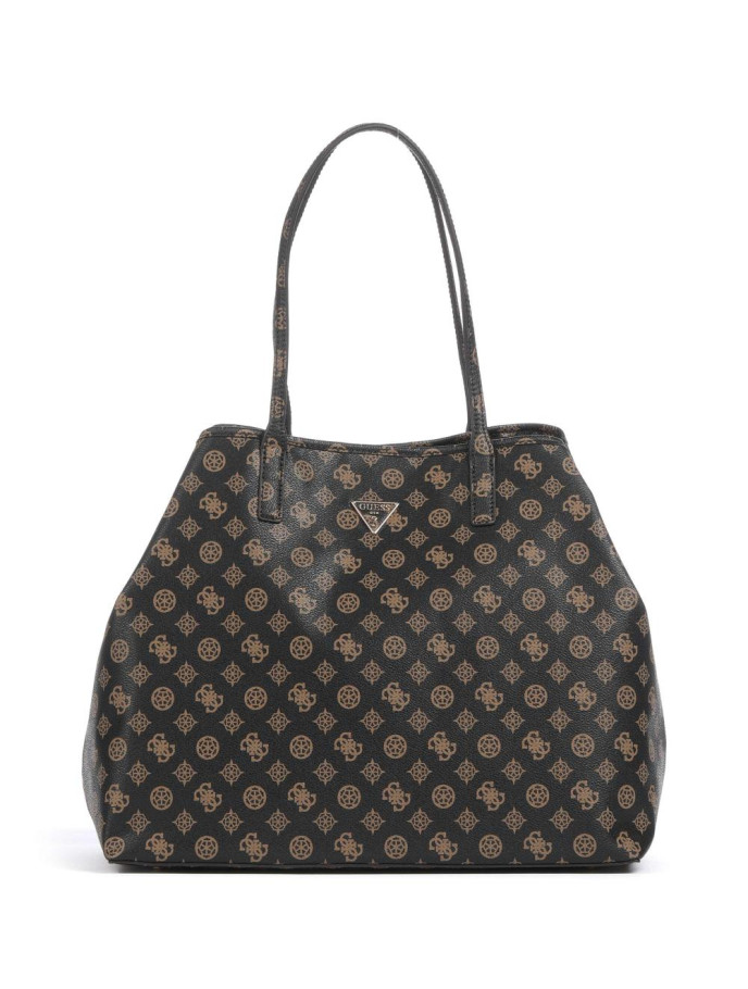 GUESS BOLSO 2 EN 1 TOTE ECOLÓGICO VICTTORIA SINTÉTICO MARRÓN OSCURO